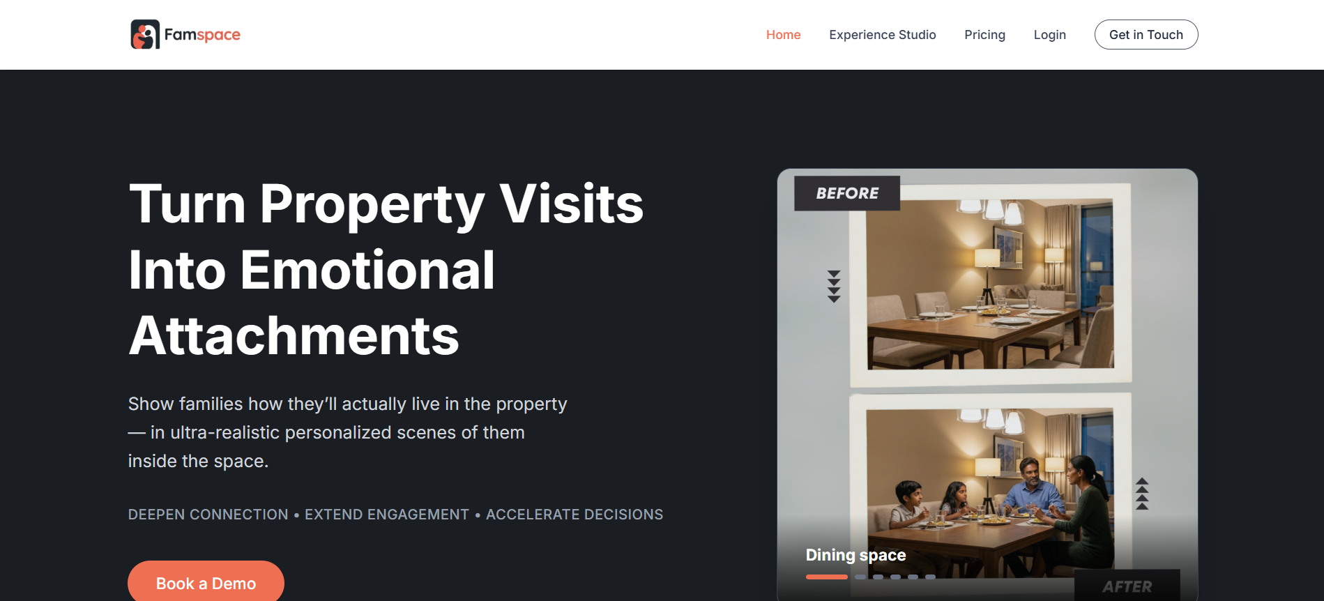 Famspace - Turn Property Visits Into Emotional Attachments